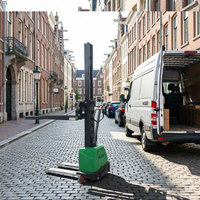 Chariot élévateur semi-électrique portable de 700 kg, auto-élévateur pour camions de transport