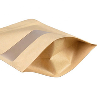 Sacs à fermeture éclair écologiques, pochettes verticales, emballages refermables, sacs en papier kraft personnalisés avec votre propre logo