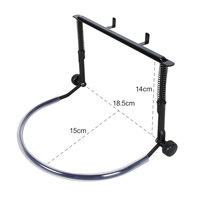 Harmonica Holder Adjustable for 10 - Hole 24 - Hole Blues Harmonicas Durable Musical Instrument Accessory