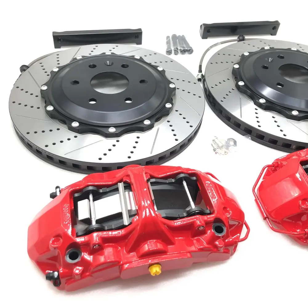 Two high-quality aluminum alloy calipers on the front wheels For 2023 GMC SIERRA 1500 AT4X