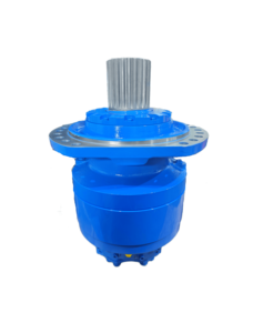 มอเตอร์ไฮดรอลิกแบบลูกสูบ MS50 แรงบิดสูง ความเร็วสูง พร้อมเพลาขับ - Product Image 2