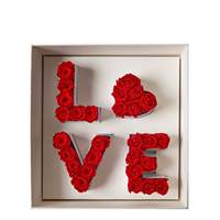 Kado Hari Valentine 2025 Produk Baru Bunga Abadi Infinity Venus Fleur Forever I LOVE U Kotak Mawar Awet