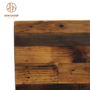 Đồ Nội Thất Nhà Hàng Ngoài Trời Quán Cà Phê Công Nghiệp Bán Sỉ Theo Yêu Cầu Phụ Kiện Bằng Gỗ Mặt Bàn Gỗ Sồi Vuông - Product Image 4