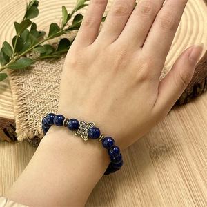 Bracelet en pierre naturelle avec perles de verre colorées, pour surmonter les obstacles, approvisionnement direct sans intermédiaire, solution tout-en-un - Product Image 4