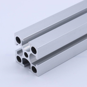 Industrial Aluminum Profiles 4040 6063 Alloy 1.0 1.3 1.6mm Thickness Customizable For Industrial Use - Product Image 1