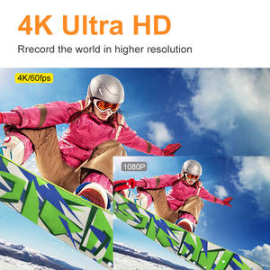Cámara DE ACCIÓN 4K30FPS 20MP con cámara <span class=keywords><strong>Go</strong></span> impermeable con pantalla táctil IPX8 33FT con cámara deportiva EIS 6,0 Pro - Product Image 2