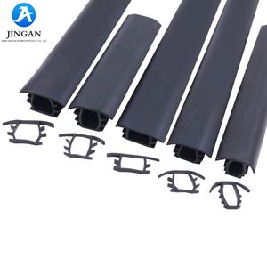 ソーラーパネル用EPDMゴム製ガスケット20mm T型防水シールストリップPVソーラーパネル切断サービス - Product Image 1