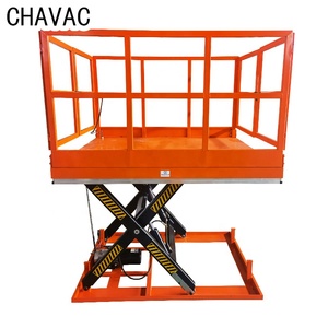 Elevadores de carga de tijera para garaje Plataforma de Mesa Grande Elevador de tijera estacionario hidráulico para automóviles - Product Image 4