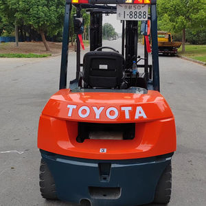 Usado de segunda mano Buen trabajo Toyota FD50 carretilla elevadora usada Toyota 5ton carretilla elevadora usada 5 toneladas para la venta caliente - Product Image 1