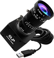 Cámara USB 3.0 ELP de 20MP 4K con Lente de Zoom Manual de 5-50mm 10X, 3840x2160 30fps, Cámara Web de Alta Velocidad para PC, Linux, Mac, Raspberry Pi