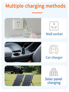 Esun Panneaux solaires hybrides Ac Dc Banque de générateur d'énergie pour le <span class=keywords><strong>camping</strong></span> 600w Centrales électriques portables de stockage d'énergie - Product Image 6
