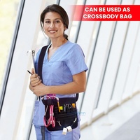 Ceinture utilitaire personnalisée pour infirmière organiseur de sacs pochette médicale résistante à l'eau sac banane multi-poches pour infirmière