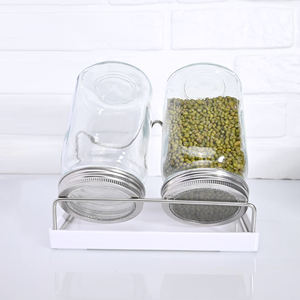 Botella de Vidrio Reciclado Ecológica para Germinación Doméstica - Product Image 1