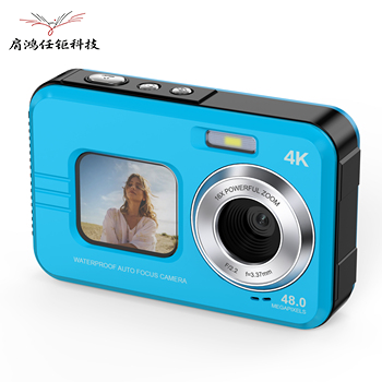 2026 360 Action Sports Camera 48MP 4K HD CMOS Digital Underwater IP68 Waterproof 75 Wide Angle Built-in LED Flashlight