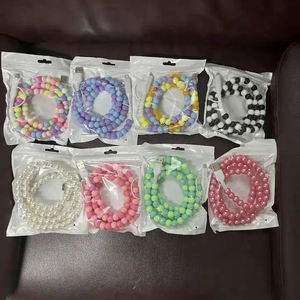 कस्टम रंगीन ऐक्रेलिक मोती बेड्स <span class=keywords><strong>2</strong></span> में 1 यूएसबी डुअल चार्जिंग कॉर्ड के लिए 1 यूएसबी दोहरी चार्जिंग कॉर्ड - Product Image 5