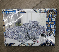 Fabrication chinoise, ensemble de draps de lit 3 pièces, ensemble de draps de lit 3 en 1, ensemble de literie en microfibre, 3 pièces, draps de lit pas chers, literie