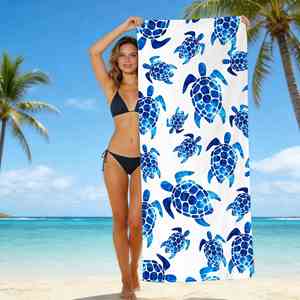 Wholesale Custom Large Summer <b>Microfiber</b> <b>Beach</b> <b>Towels</b> Turkish Style Quick Dry Free Design Custom <b>Beach</b> <b>Towels</b> Fast Shipping - Product Image 3