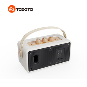 Retro 30W <b>Bluetooth</b> 5.4 Speaker - Bass & Treble Control Knobs, <b>AUX</b> Input - Product Image 5