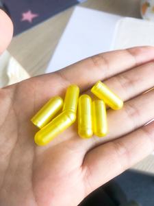 Boş sert kapsüller jelatin kapsül altın - Product Image 4