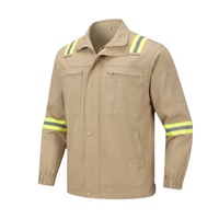Vêtements de travail de sécurité toutes saisons, directement de l'usine, avec bandes réfléchissantes, logo personnalisé disponible