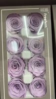 Tête de fleur naturelle de 4-5 cm, rose éternelle préservée, rose séchée pour la fête des mères, la Saint-Valentin, la remise des diplômes, le Nouvel An et autres occasions