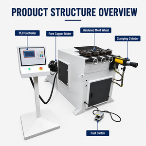 เครื่องรีดท่อแบบเจ็ดลูกกลิ้ง CNC ไฮดรอลิก สำหรับงานก่อสร้างโรงเรือน - Product Image 6