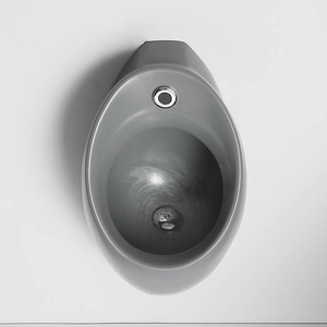 <span class=keywords><strong>Urinoir</strong></span> à gravité vert pour hommes, système de rinçage par gravité, pour espaces publics et appartements, avec écran. - Product Image 6