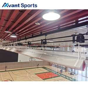 Avant Indoor Multi-funzionale impianto palestra Sport sistemi Roll-Up da palestra tende divisorie elettrico palazzetto dello Sport divisorio tenda - Product Image 5