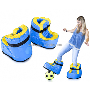 Scarpe da Bubble Football Giganti in PVC Popolari 2025 per <span class=keywords><strong>Giochi</strong></span> di Team Building Genitore-Figlio e Gare di Velocità su Castello Gonfiabile - Product Image 5