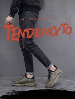 Nouvelles Chaussures de Travail Hiver Respirantes en Cuir de Vachette à Bout Fermé avec Amorti et Fermeture Éclair, Imprimé Animal, Tendance, Semelle Épaisse, Style Sportif