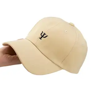 6 Panel işlemeli özel kap, marka kalite özelleştirmek Logo spor erkekler beyzbol şapkası, nakış logosu ile 6 Panel kap