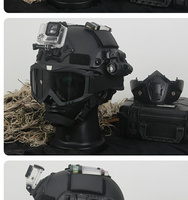 Casque d'entraînement de boxe modulaire MICH, ensemble d'accessoires tactiques