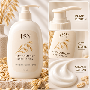 Lotion corporelle hydratante quotidienne douce <span class=keywords><strong>pour</strong></span> peaux sèches et raides, soin apaisant à <span class=keywords><strong>l</strong></span>'avoine, sensation de douceur et de lissage, 500 mL - Product Image 6