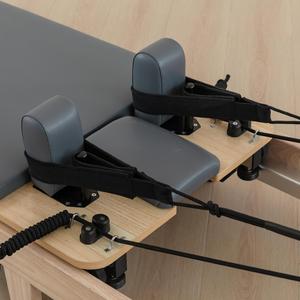 Jereathy Estera de Pilates Multiusos Ajustable con Resortes Metálicos Duraderos, Nueva, Plegable, Portátil, de Roble, para Equilibrio Corporal en Casa y Estudio - Product Image 4