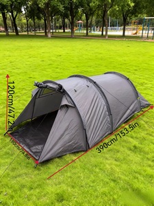 Nuova Tenda Tunnel per Esterni, Spaziosa Tenda da Campeggio Multifunzionale con Protezione Solare per Più Persone - Product Image 6