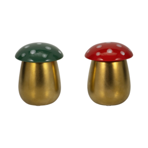 Candele Profumate Decorative a Forma di Fungo, Piccole Votive con Coperchio, Stile Fantasioso per Interni ed Esterni - Product Image 2