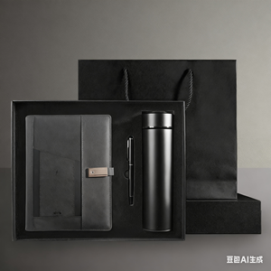 A5 Loose-Leaf máy tính xách tay, ổ đĩa <span class=keywords><strong>flash</strong></span> USB, sạc không dây, Cốc cách điện, ngân hàng điện, notepad - Product Image 3