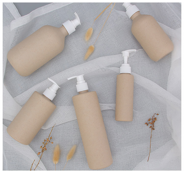Clear Biodegradable Plastic Bottles Cosmetic Lotion Pump 20g To 500g