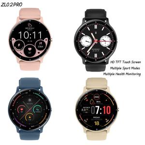 Moda barato nuevo Ultra mejor del fabricante HD TFT gran pantalla táctil circular más de 100 modos deportivos reloj inteligente ZL02PRO - Product Image 6