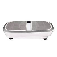 Plateforme vibrante portable avec LED et télécommande, 60 vitesses, double moteur, équipement de fitness à domicile pour petits espaces