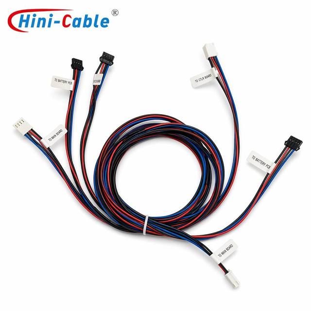 Custom 12V Automotive Wiring Harness 3-Pin 6P Copper Core PVC Insulated Wire Assembly for Vehicle Electrical Control System