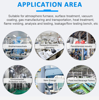 Fabricant chinois de débitmètre massique thermique de gaz haute précision MFC, contrôleur de débit massique de liquide, personnalisation prise en charge