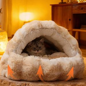 Luxury Custom Elevated XL Dog & Cat Bed with Bubble Fleece PP Cotton Warmth Durable Anti-Slip Design - Product Image 4