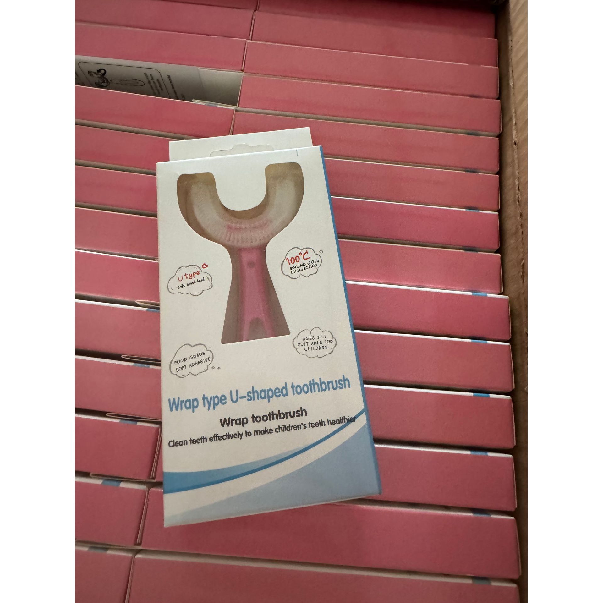 Pink handheld style [ages 6-12] English color box packaging