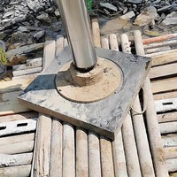 Patins stabilisateurs PE1000 sur mesure avec surface antidérapante pour équipement de construction – Support du fabricant professionnel