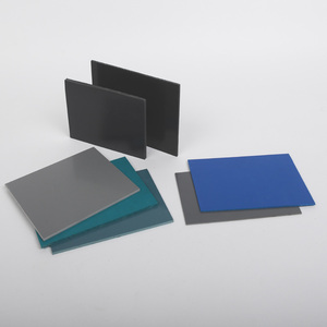 Plaques en <span class=keywords><strong>PVC</strong></span> gris-noir, feuilles de <span class=keywords><strong>PVC</strong></span> solides, résistantes au feu et aux acides, pour découpe, pliage, soudage, usage industriel - Product Image 2