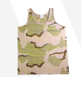 DFT0105 T-shirt camouflage personnalisé à prix abordable, 100% coton et polyester, séchage rapide, débardeur de sport, vêtements de sport - Product Image 1