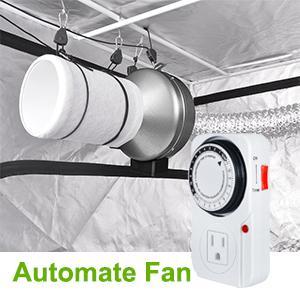 Temporizador para exteriores <span class=keywords><strong>de</strong></span> 24 horas, <span class=keywords><strong>220V</strong></span>, 16A, temporizador <span class=keywords><strong>de</strong></span> luz mecánica blanca programable para jardinería, plantación, bombas para acuarios - Product Image 5