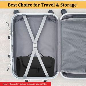 Travel Portable <b>Makeup</b> Cosmetic Bag Waterproof Hair Dryer Carring Storage <b>Case</b> for Men Women - Product Image 4