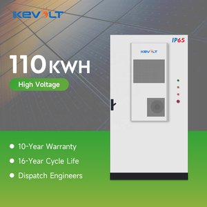 Armoire de batterie solaire haute tension KEVOLT 110 kWh, batterie lithium 48 V 200 Ah LiFePO4, système de stockage d'énergie - Product Image 1